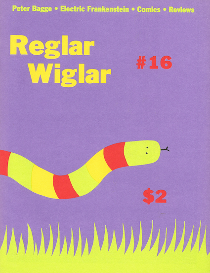 Reglar Wiglar #16 cover