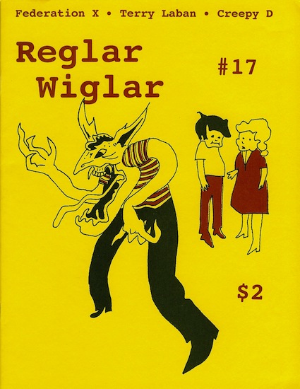Reglar Wiglar #17 cover