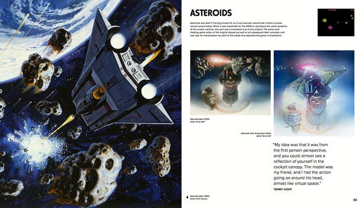 Asteroids box art