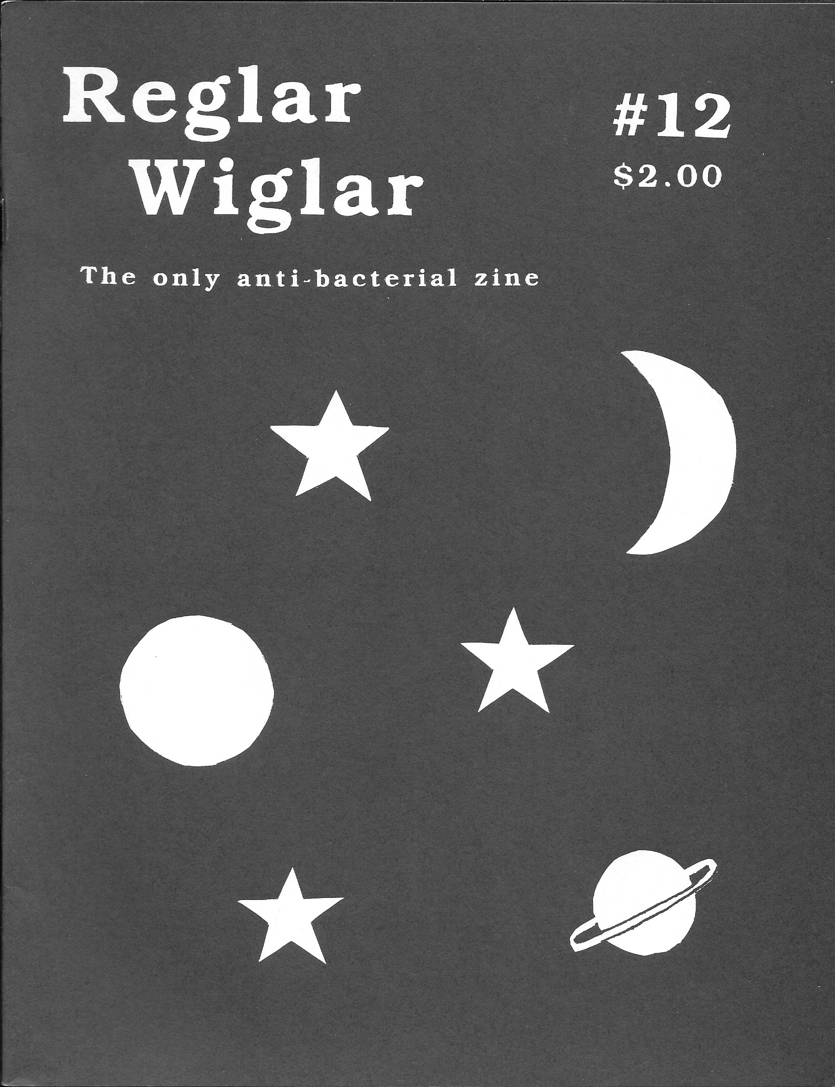 Reglar Wiglar #12 cover