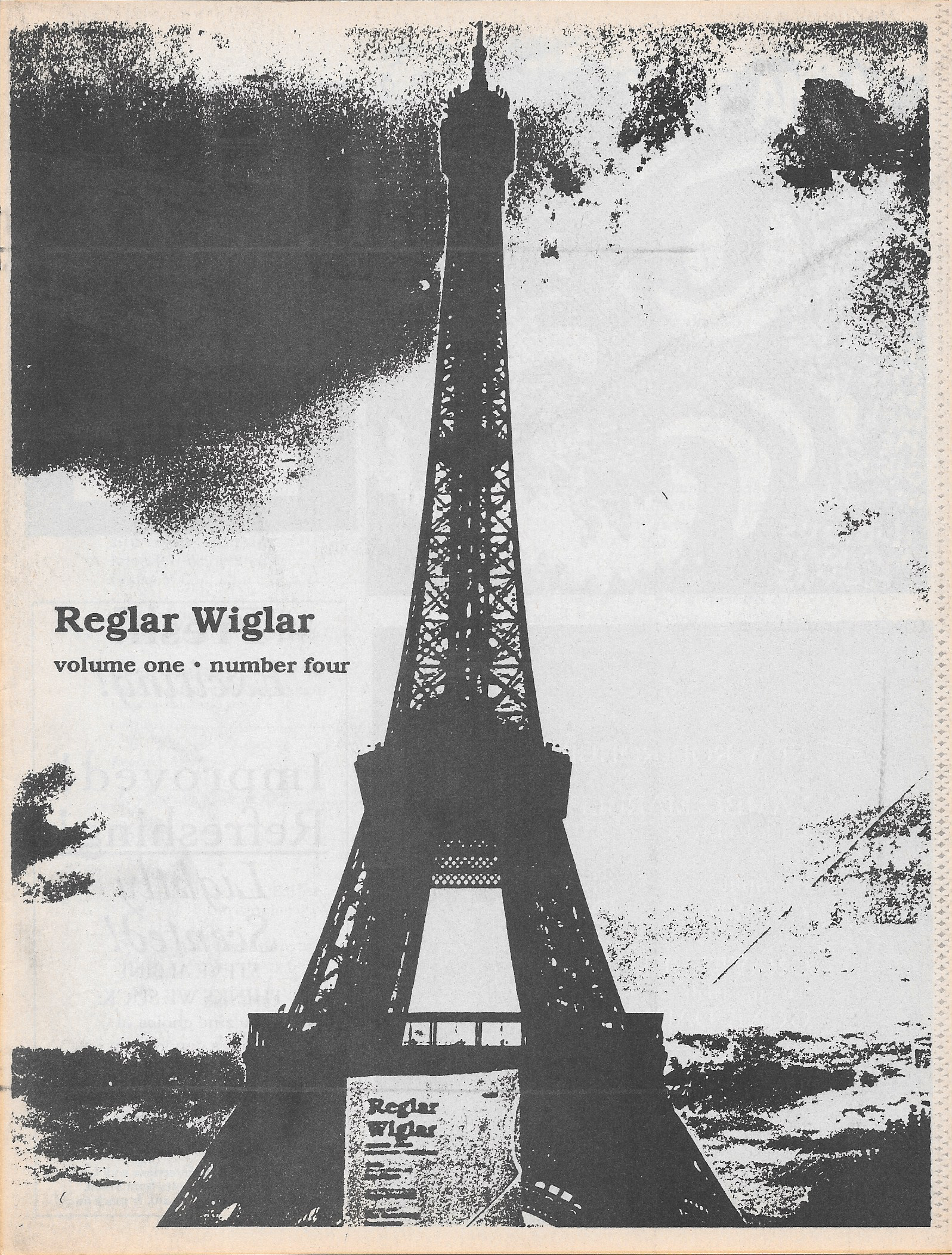 Reglar Wiglar #4 cover